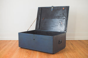 Painted Wood Trunk