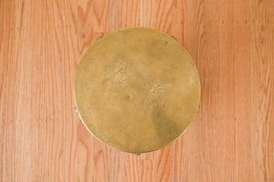 Brass Drum Table