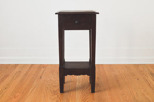 Dark Wood Side Table