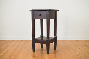 Dark Wood Side Table