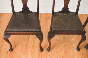 Antique Leather Chairs