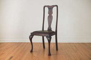 Antique Leather Chairs