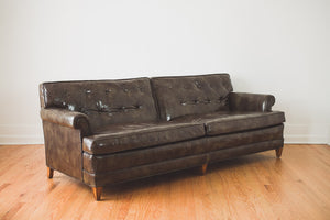 Henredon Leather Sofa