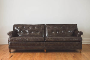Henredon Leather Sofa