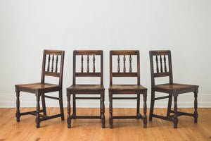 Antique Oak Chairs