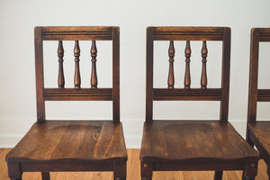 Antique Oak Chairs