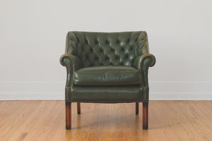 Leather Chesterfield Chair