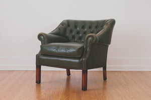 Leather Chesterfield Chair