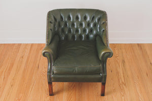 Leather Chesterfield Chair