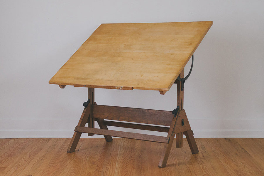 Large Hamilton Draftsman's Table