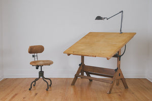 Large Hamilton Draftsman's Table
