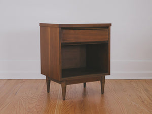 MCM Walnut Nightstands