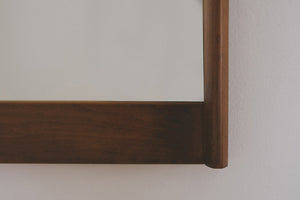 MCM Walnut Mirror