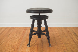 Clawfoot Piano Stool
