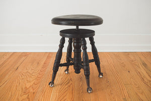 Clawfoot Piano Stool