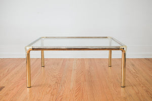 Metal & Glass Coffee Table