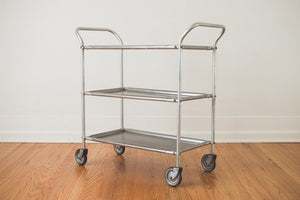 Industrial Bar Cart