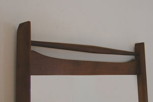 MCM Walnut Mirror