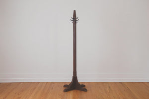 Vintage Wood Coat Rack