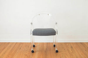 Lucite Arm Chair