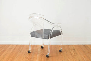 Lucite Arm Chair