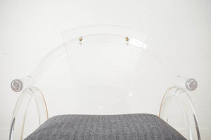 Lucite Arm Chair