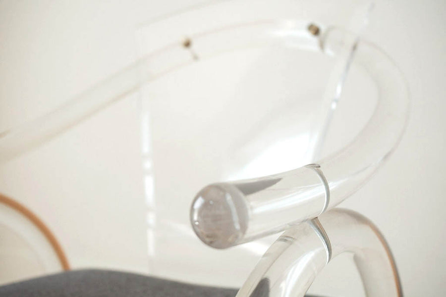 Lucite Arm Chair