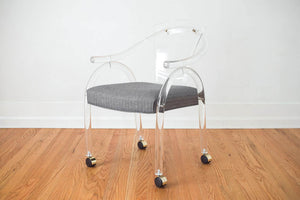 Lucite Arm Chair