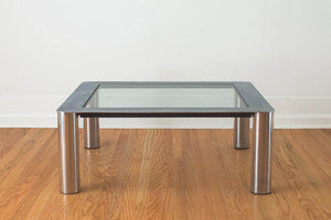 Chrome & Glass Coffee Table