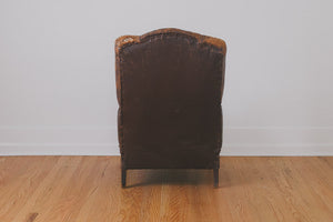 HS Collection Leather Club Chair