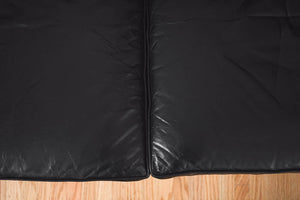 Black Leather Sofa