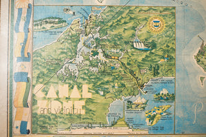 Panama Canal Map
