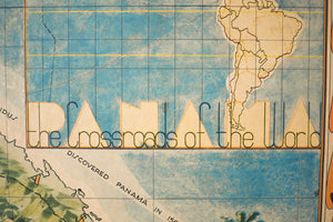Panama Canal Map