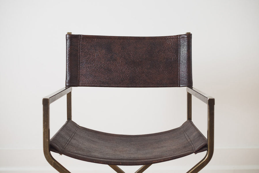 Gold Director Chair