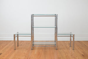 Chrome & Glass Shelf