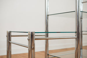 Chrome & Glass Shelf