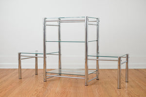 Chrome & Glass Shelf