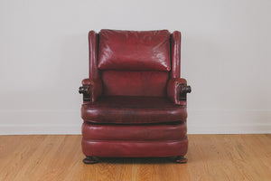 Antique Leather Club Chair
