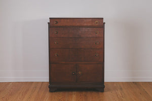 Art Deco Highboy Dresser