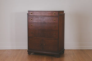 Art Deco Highboy Dresser