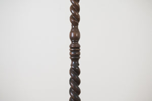 Carved Wood Lamp