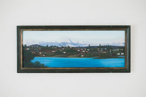 Olympic Mountains Painting