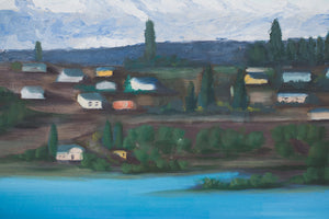 Olympic Mountains Painting