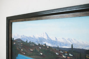 Olympic Mountains Painting