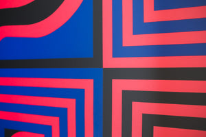 Mod Abstract Print