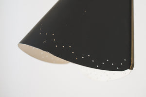Black Triple Lamp