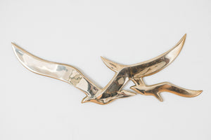 Brass Birds Wall Art