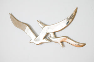 Brass Birds Wall Art