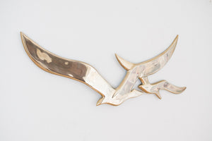 Brass Birds Wall Art
