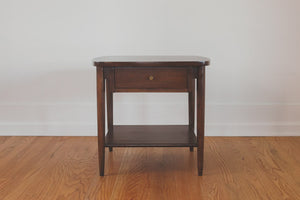 MCM Walnut Side Table